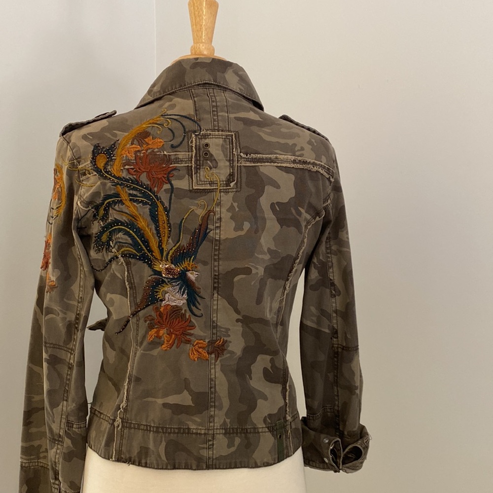 PsJ Picasso Camouflage Cropped Jacket